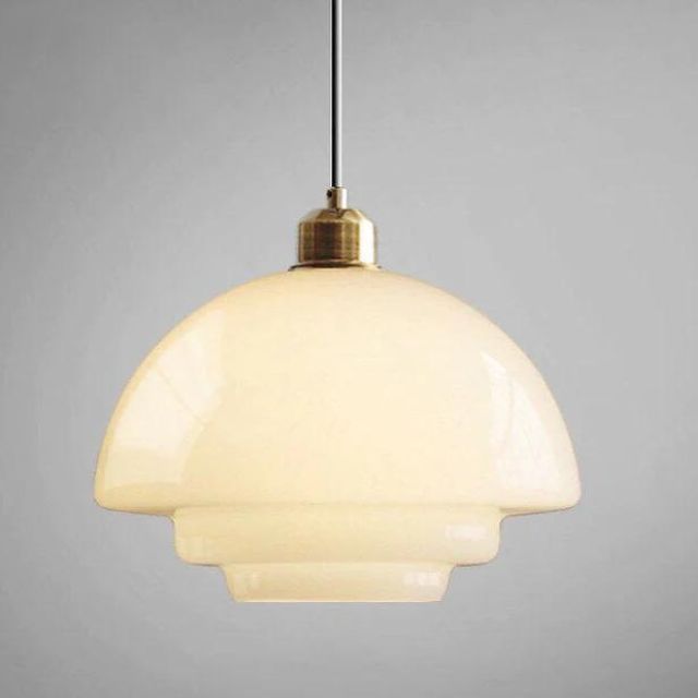 TimelessCharm | Vintage Glass Ceiling Lamp