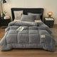 Milk Fleece Duvet - Grey