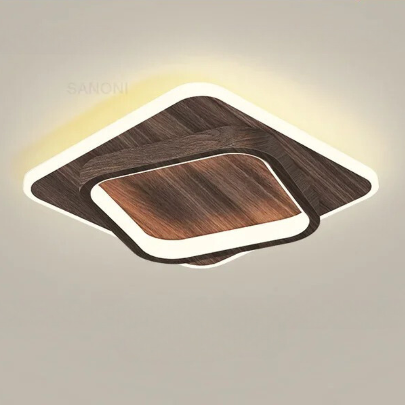 WoodLite | Stylish Wooden Ceiling Lamp