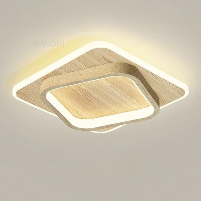 WoodLite | Stylish Wooden Ceiling Lamp
