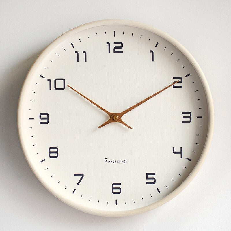 WoodenTime | Minimalist & Classic Scandinavian Wall Clock