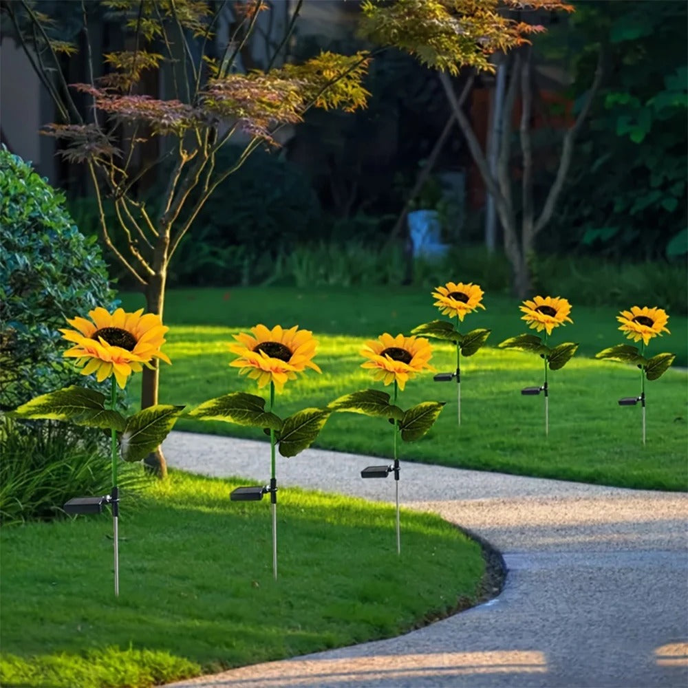 ZenScape | Creative & Modern Sunflower Garden Light