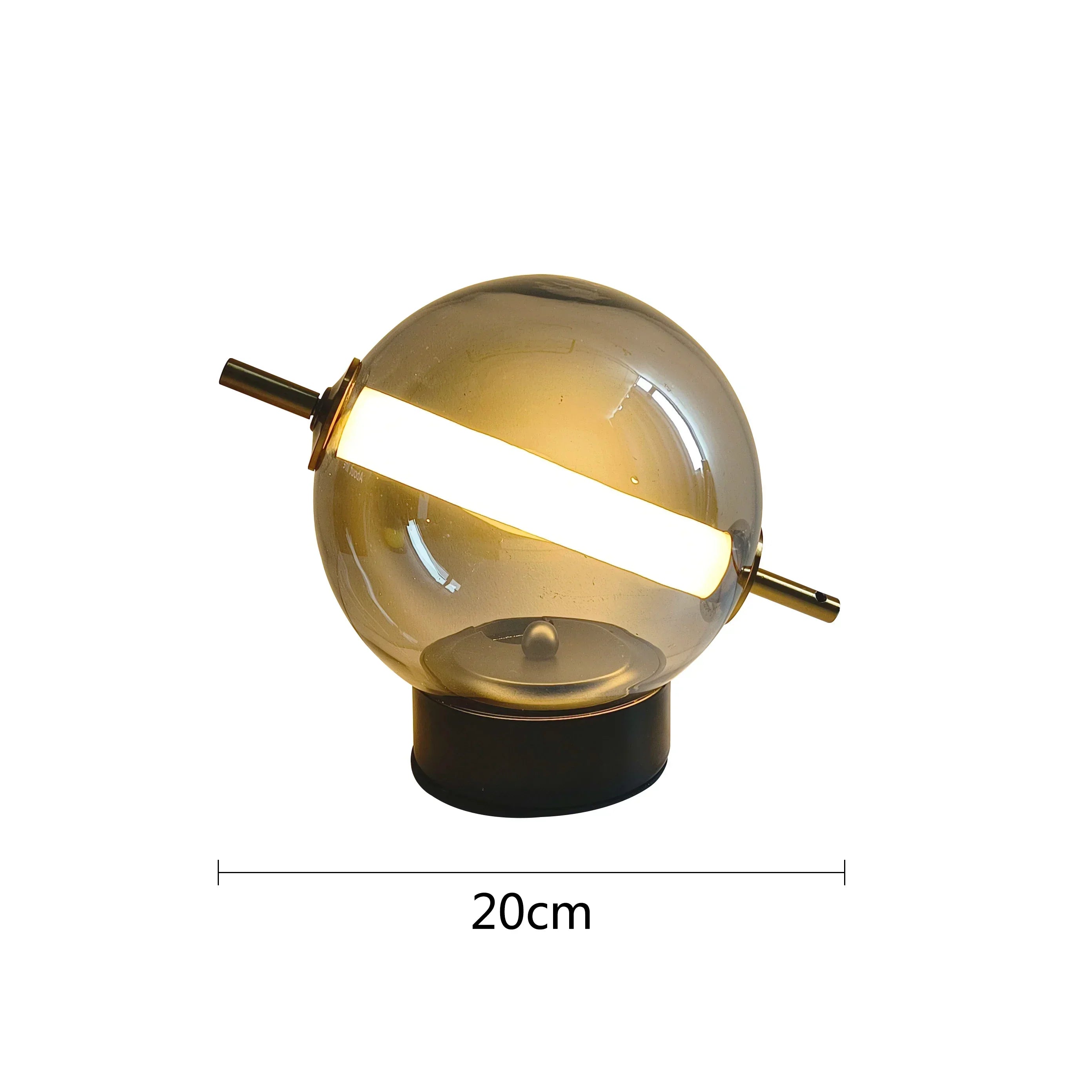 ZenSphere | Spherical Glass Table Lamp