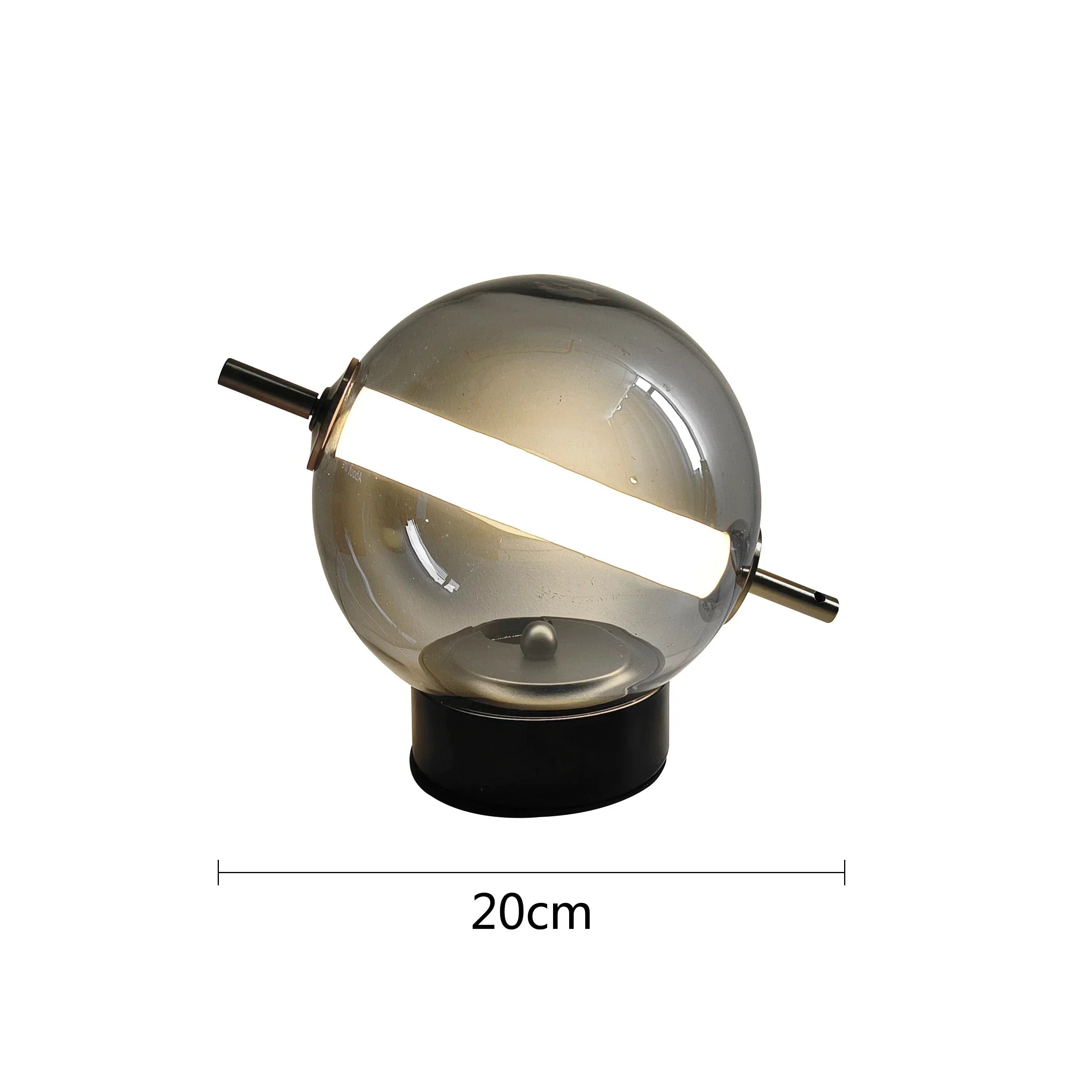 ZenSphere | Spherical Glass Table Lamp