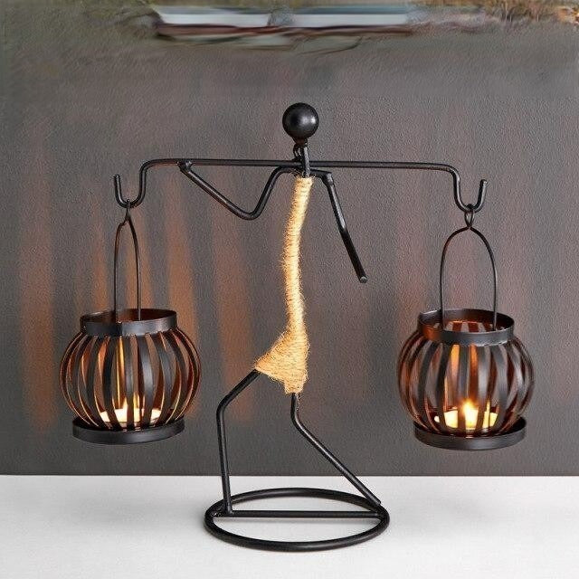 ZenithAura | Retro & Elegant Candle Holder
