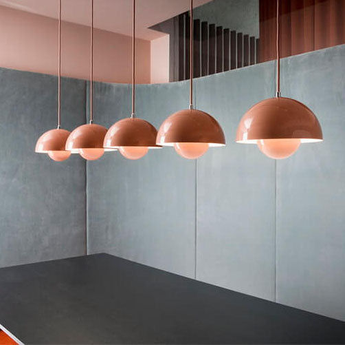 ZenithSphere | Modern ceiling lamp with semi-spherical design